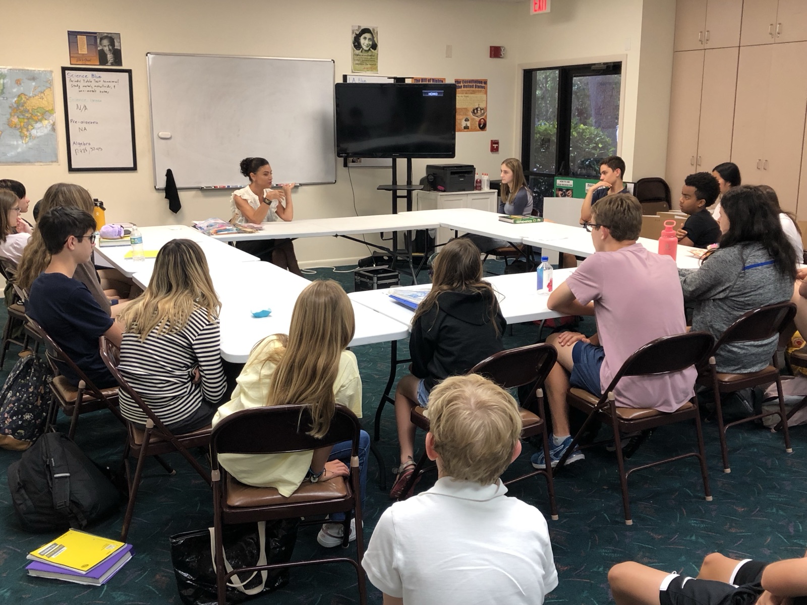 Sibel Edmonds, former FBI translator spoke to SPARK students